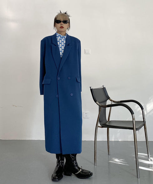 Modern Double Long Coat