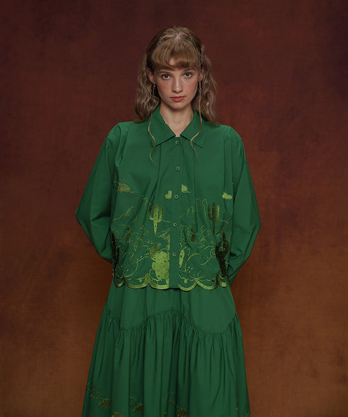 Cactus Embroidery Series