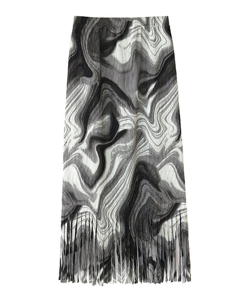 Shadow Layered Lace Skirt