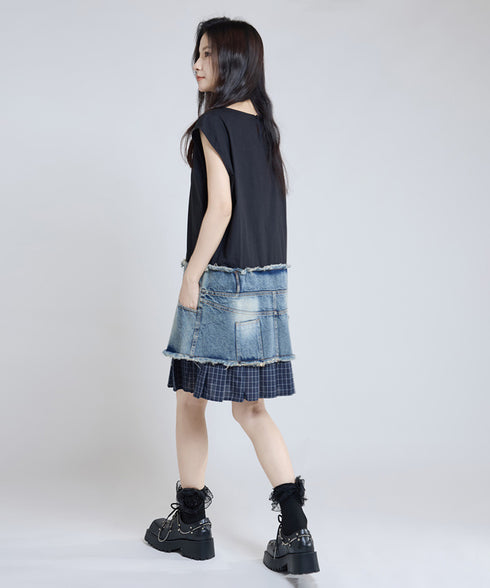 Layer Trim Dress