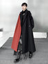 Color Block Long Coat