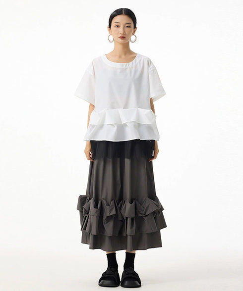 Fold Frill Top