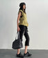 Grid Zip Vest