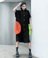 Neon Pocket Shirt Dress