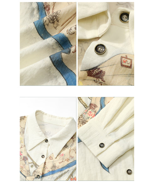 Bijou Print Blouse