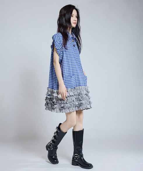 Ruffle Step Dress