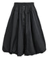 Front Zip Balloon Skirt