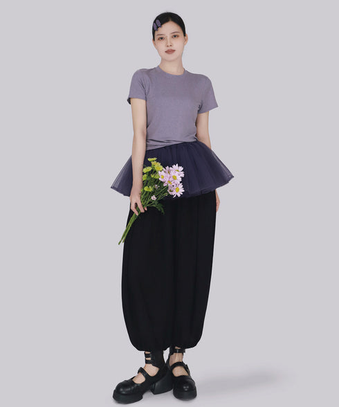 Halo Flare Mini Skirt