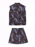Forest Blur Blouse & Shorts Co-ord