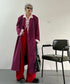 Magenta Long Coat