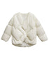 Quilted Wrap Down Jacket