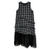 Layered Check Frill Dress