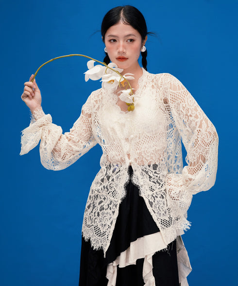 Brush Stroke Oversized Shirt