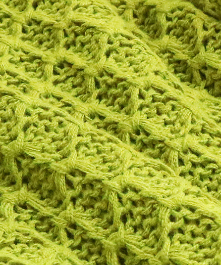 Textured Knit Hoodie Top