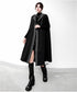 Hood Frame Long Vest