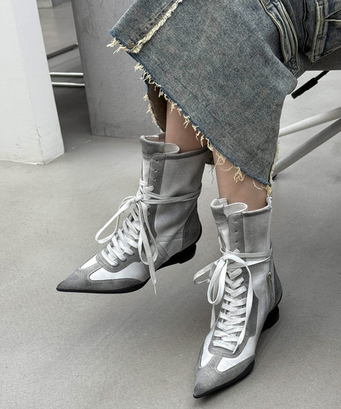 Edge Lace Combat Boots