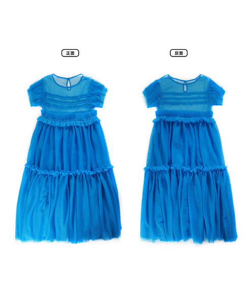 Tulle Frill Mesh Dress