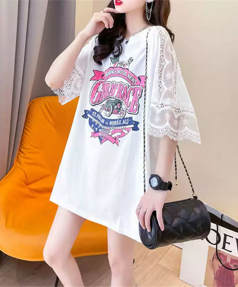 Greatrace Lace Graphic T-shirt