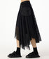Mesh Layer Pocket Skirt