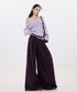 Fluid Pleat Wide Pants