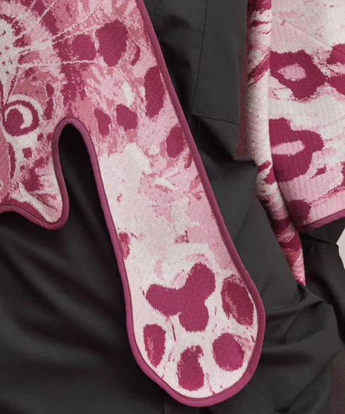 Leopard Art Knit Stole