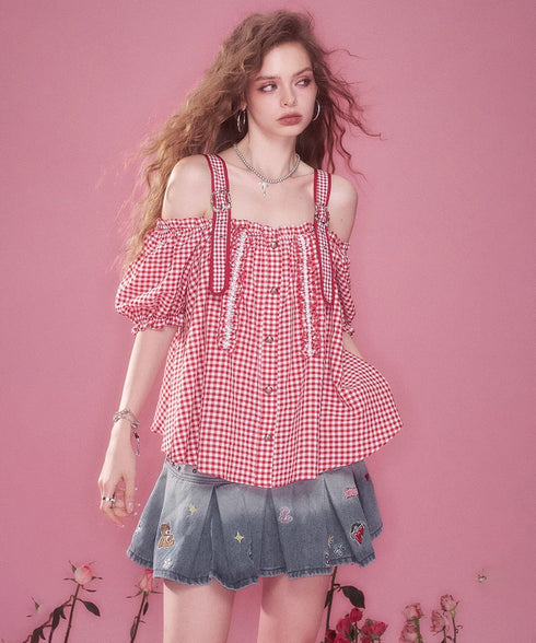 Cherry Picnic Top