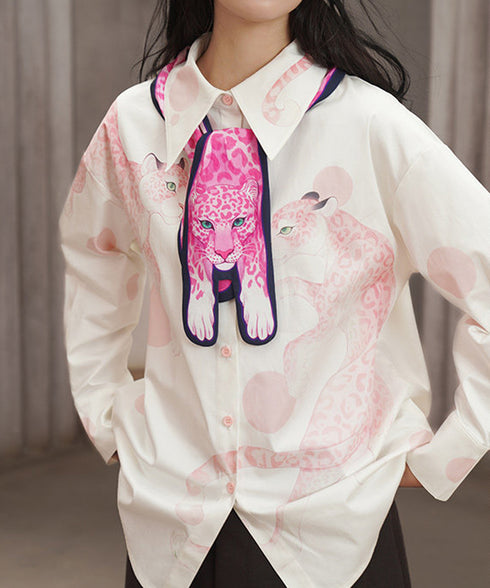 Panther Graphic Scarf