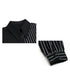 Split Print Stripe Shirt