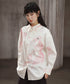 Pink Panther Graphic Collar Blouse