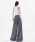 Grid Wrap Wide Pants