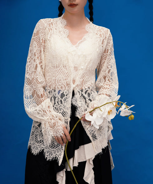 Brush Stroke Oversized Shirt