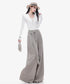 Drape Belt Wide Slacks