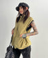 Grid Zip Vest