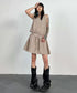Belted Stripe Dress