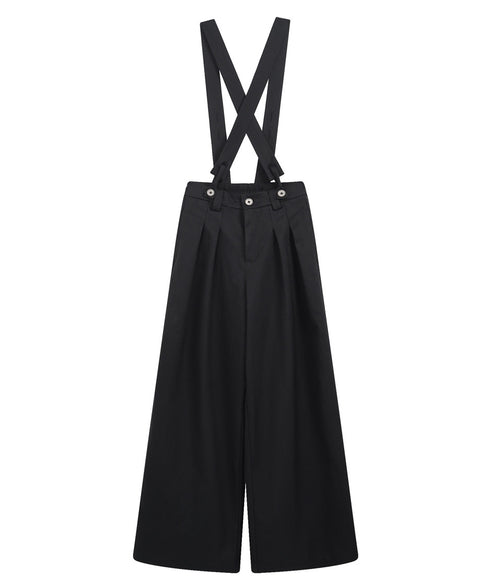 Suspender Wide Leg Pants