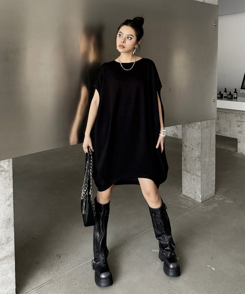 Balloon Silhouette Dress