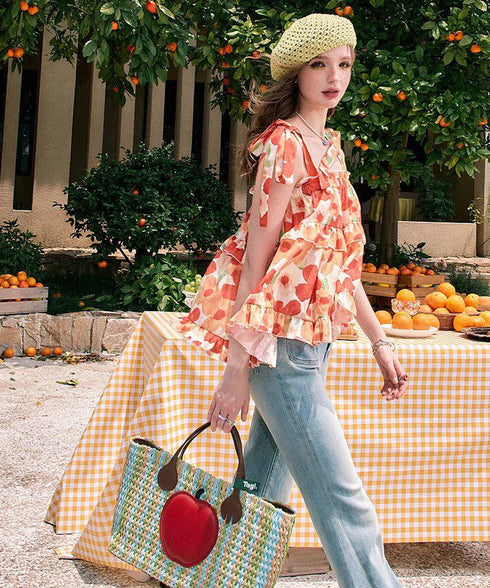 Bloom Frill Top