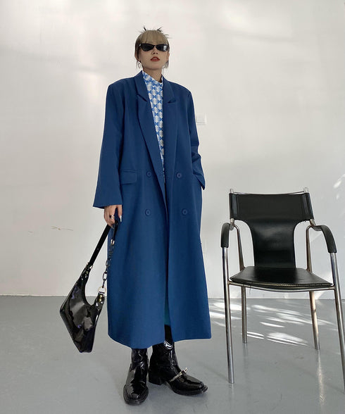 Modern Double Long Coat