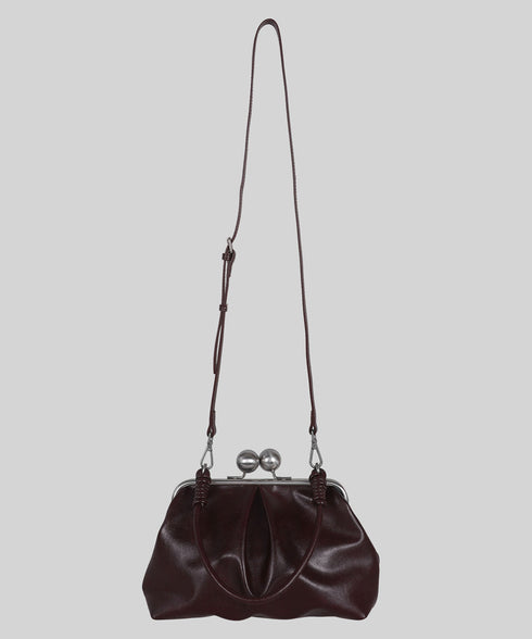 Metal Clasp Soft Bag