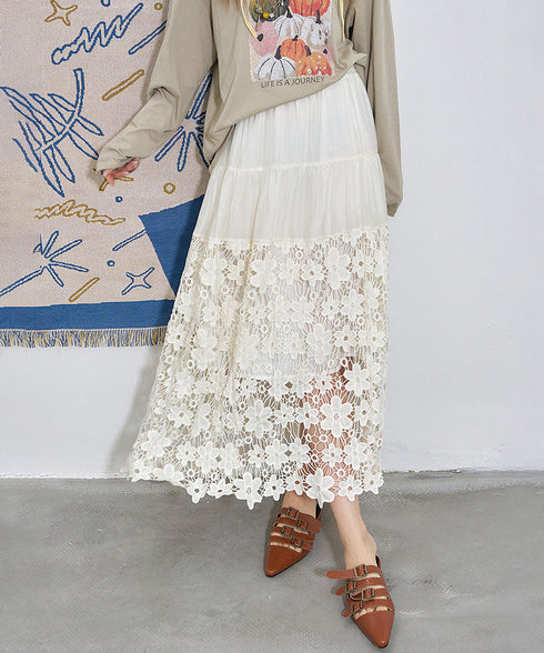 Lace Meadow Tier Skirt