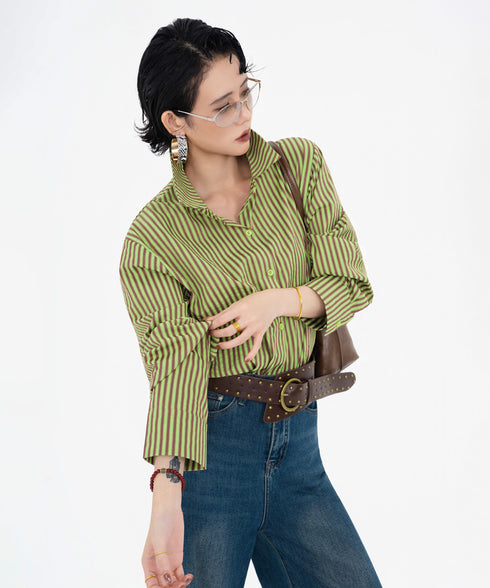 Stripe Oversized Shirt