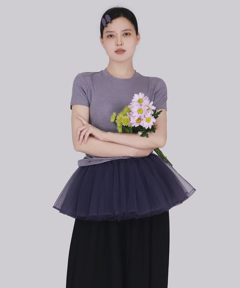 Halo Flare Mini Skirt