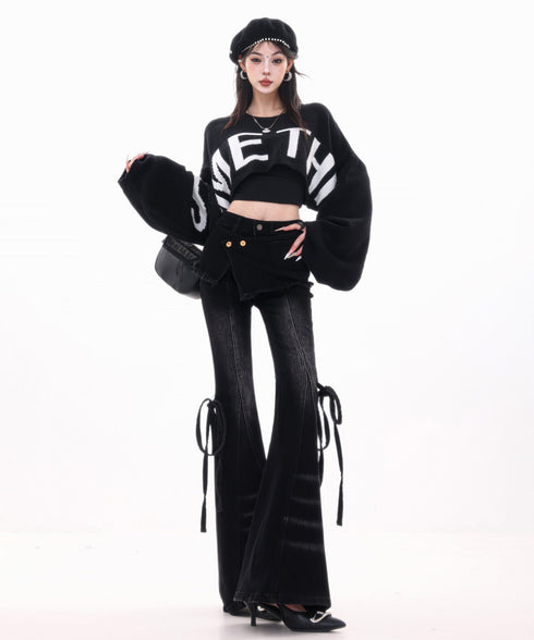 Bicolor Zip Top & Skirt Co-ord