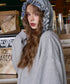 Frill Check Hoodie
