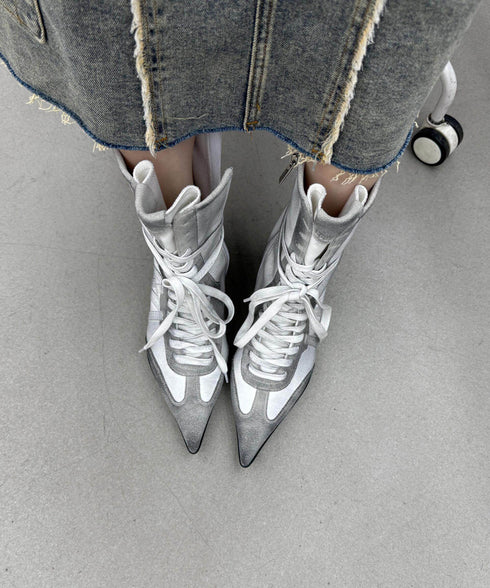 Edge Lace Combat Boots