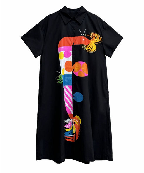 Color Parade Shirt Dress