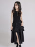 Frill Layered Combination Dress