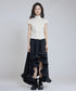 Wave Hem Skirt