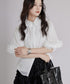 Flower Sleeve Blouse