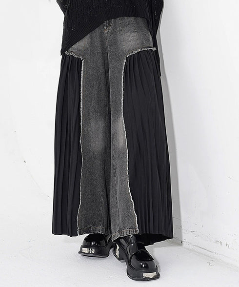 Panel Pleat Pants